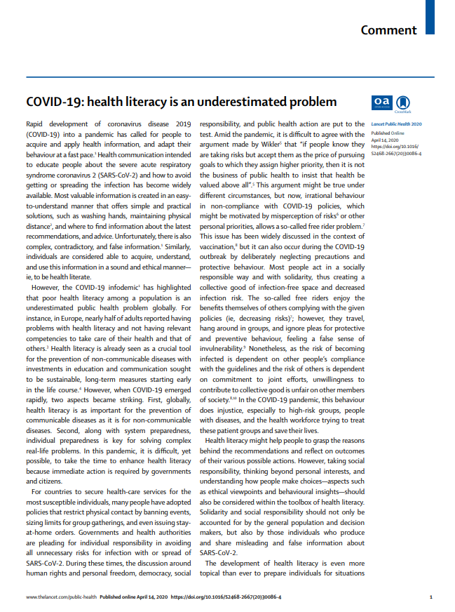2023 08 29 10 32 02 COVID 19 health literacy is an underestimated problem und 4 weitere Seiten Pr