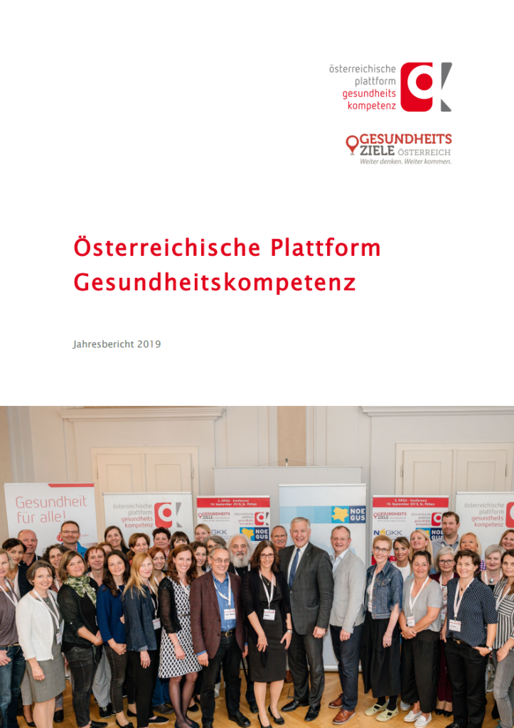 2023 08 29 14 45 22 Bericht der Österreichischen Plattform Gesundheitskompetenz und 4 weitere Seiten
